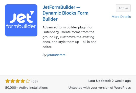 Jetformbuilder